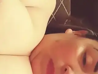 Amateur wife with big natural tits
