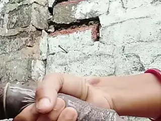 Desi Big Lund Handjob By My Client.