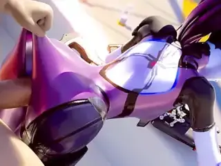 Widowmaker Anal Fucked On A Rooftop