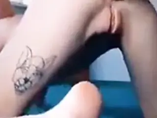 Beautiful ass drilling of a skinny girl