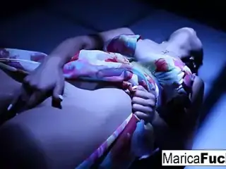 Japanese Pornstar Marica gets nude