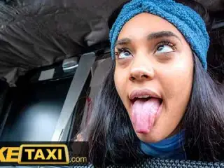 Fake Taxi – Capri Lemonde Lowers her Sexy Booty onto a cock