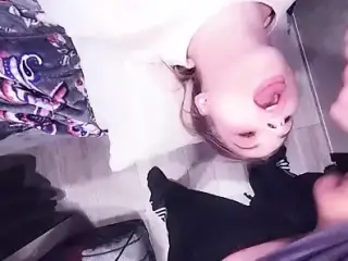Liddy Tyler gets a bedtime deepthroat tuck in.