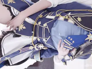 💙Idol Game Cosplaying stage costume creampie compilation hentai video