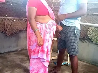 Indian Saree aunty very hot fuck in young boy