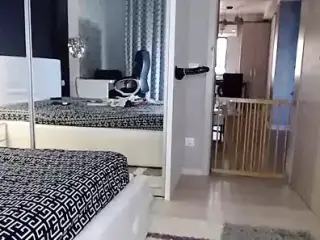 A slender bitch caresses her pussy with a dildo
