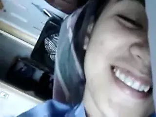 Horny Indonesian girls try lesbian sex